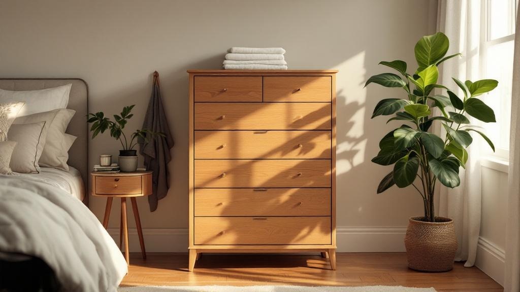 Kent dresser in styled bedroom