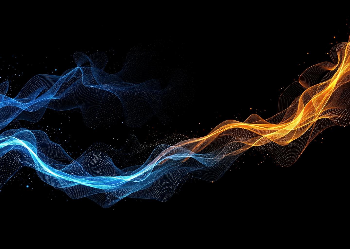 Neural network visualization with glowing persistent memory core